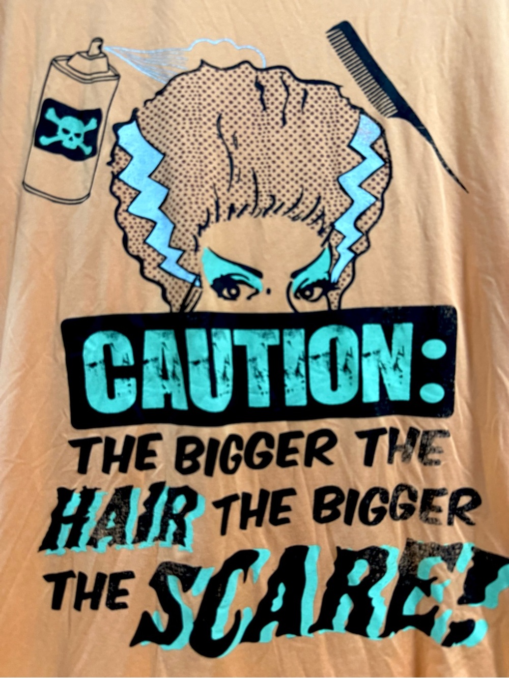 🔥Bride of Frankenstein Halloween T-shirt Dress with Pockets Size S